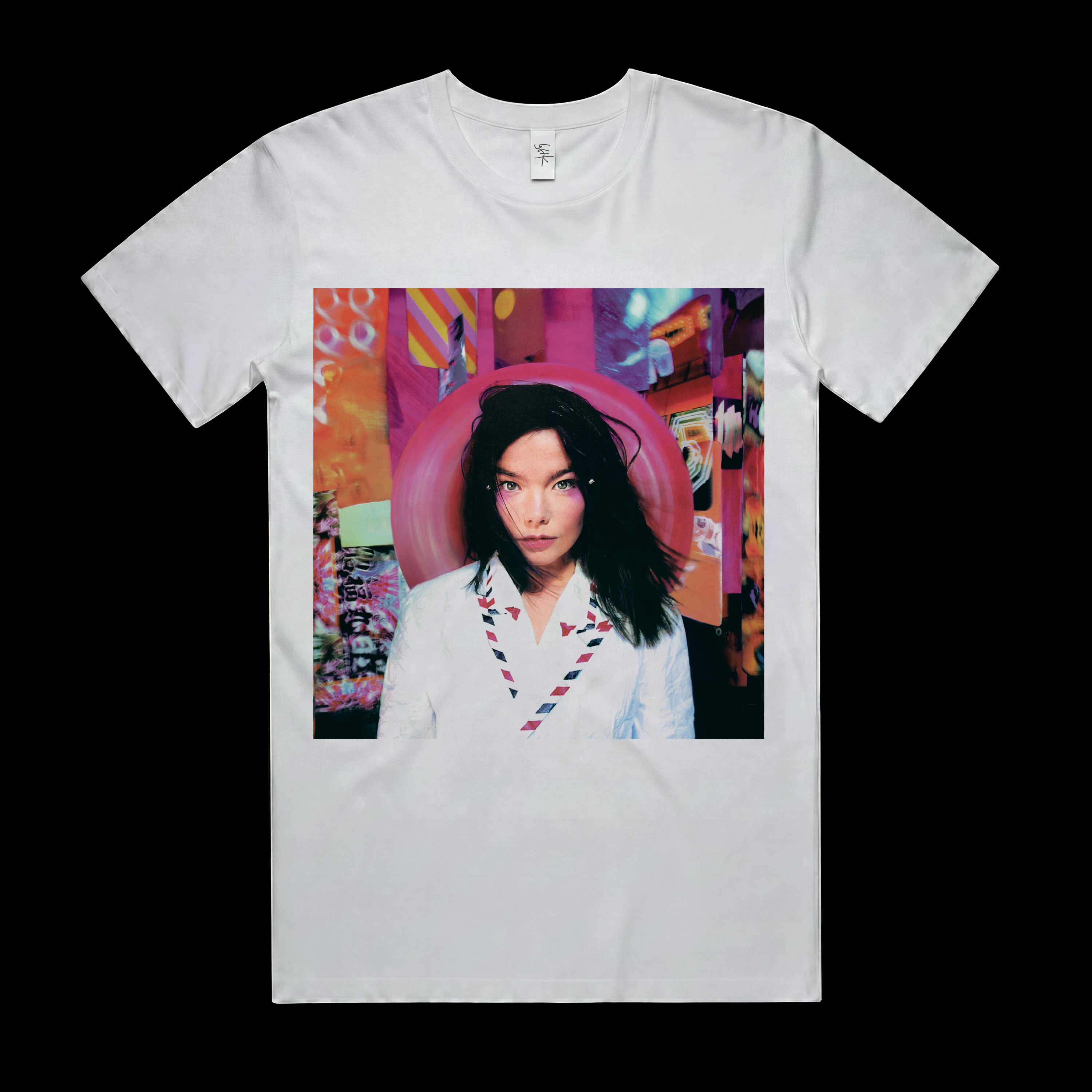 Official Post Album Cover T-Shirt (White) – Björk Official Store