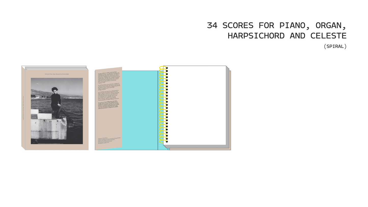 Björk - 34 Scores for Piano, Organ, Harpsichord and Celeste (2026 Edition)