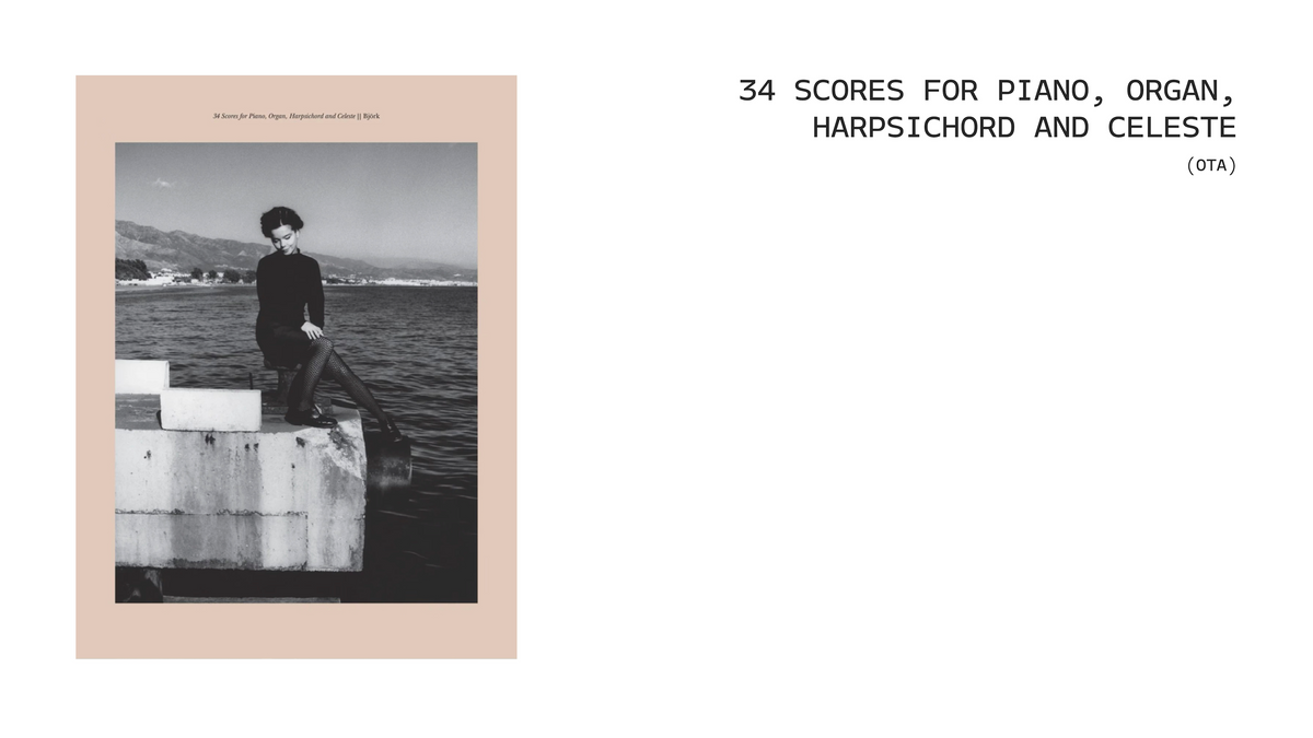 Björk - 34 Scores for Piano, Organ, Harpsichord and Celeste (2026 Edition)