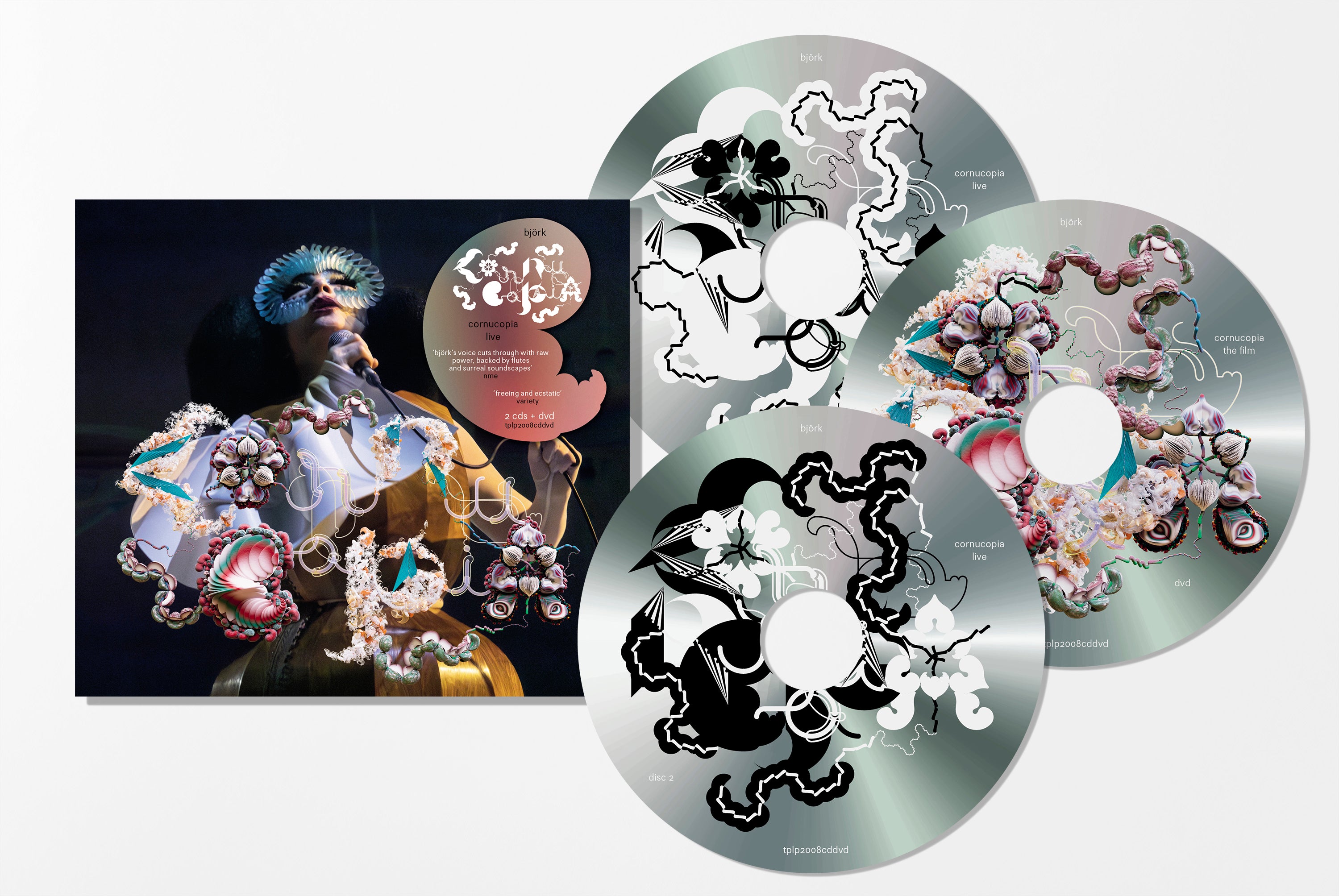 Bjork Livebox 4CD＋DVD ビョーク Bjork - Surrounded: Dual Disk Brick - Amazon.com Music