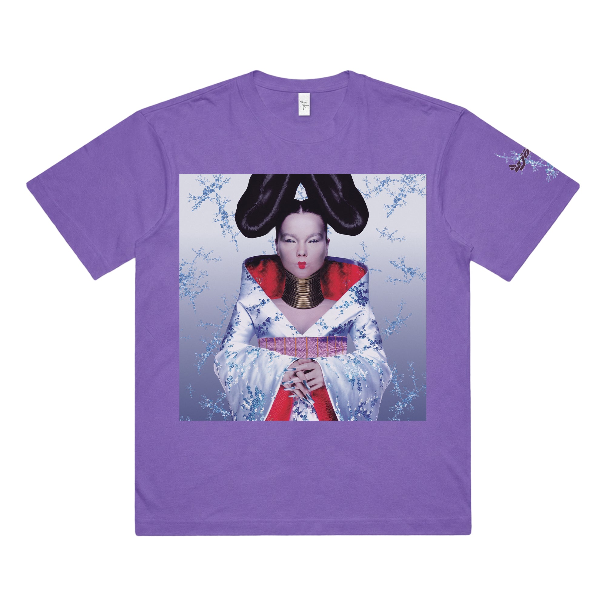 Official Debut Logo T-shirt (Light Charcoal) – Björk Official Store