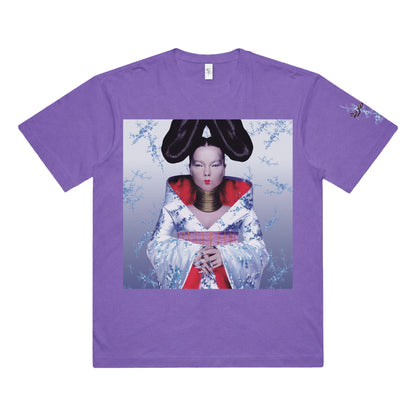 Official Homogenic Album Cover T-shirt (Violet - Custom Dyed)