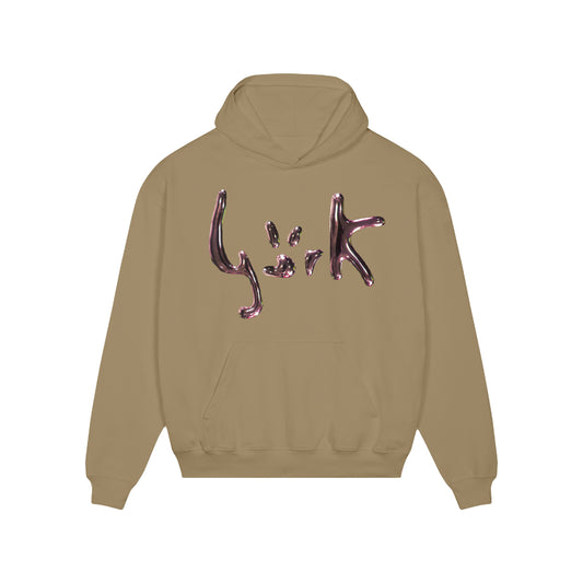 Official Bubble Logo Hoodie (Sand)
