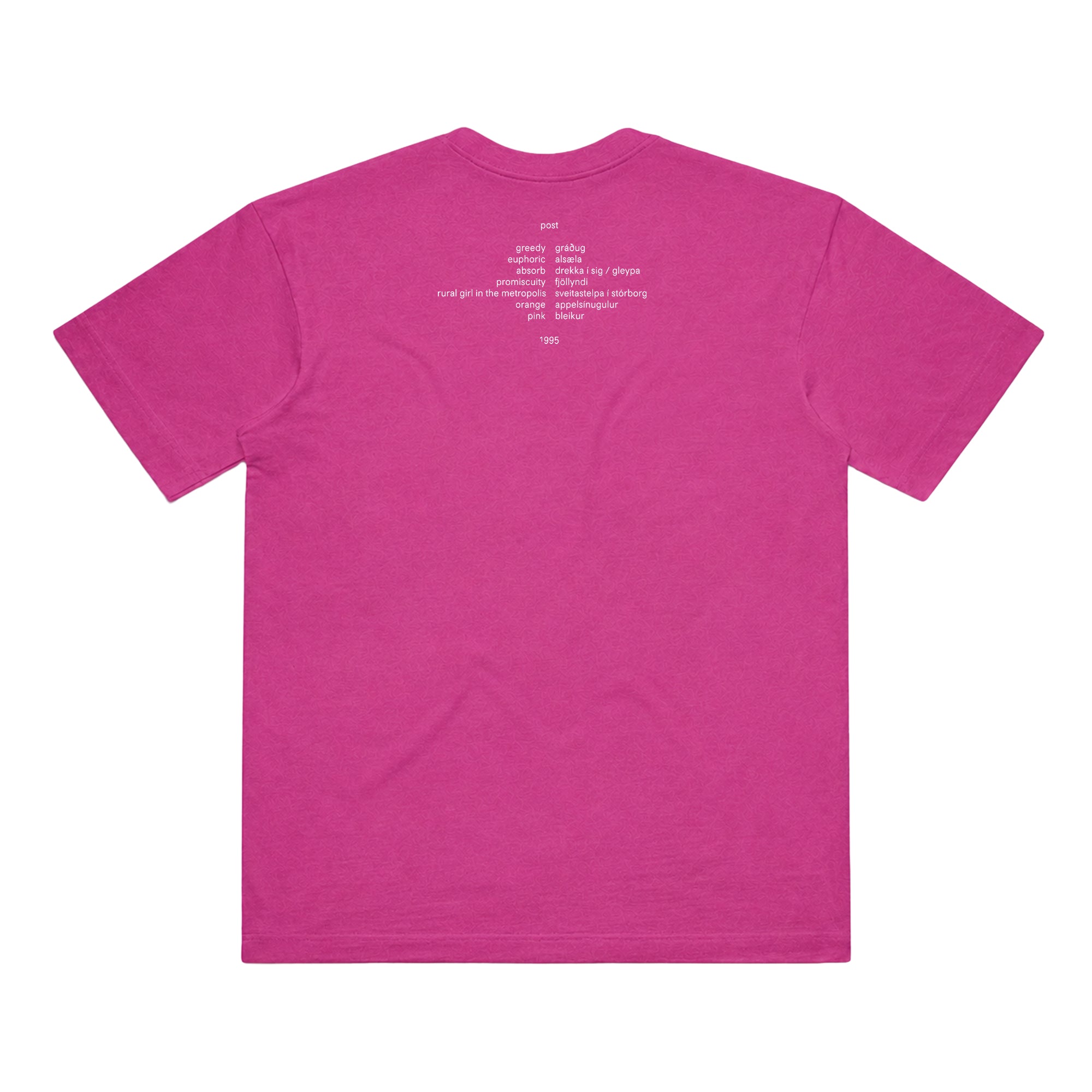 本物 ビョーク パンフレット Bjork ポスター Tシャツ POST ポスト