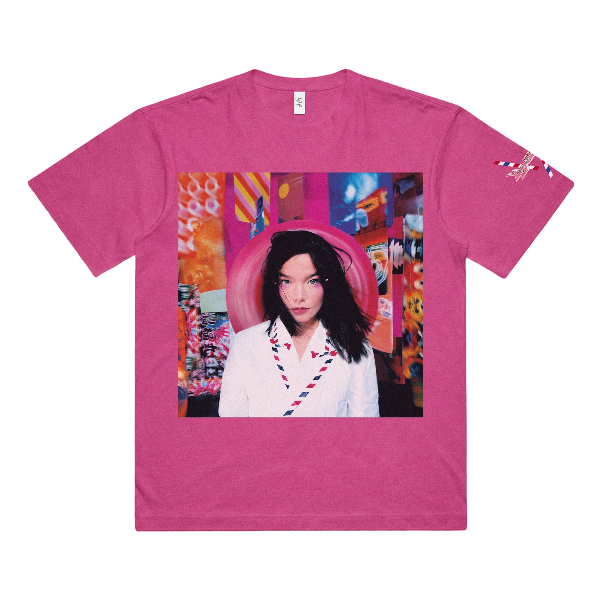 Official Debut Logo T-shirt (Light Charcoal) – Björk Official Store