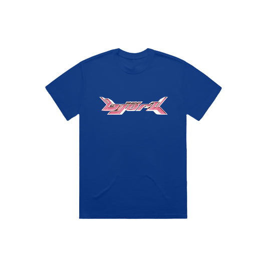 Official Pink Post Logo T-shirt (Blue)