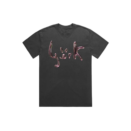 Official Bubble Logo T-shirt (Dark Charcoal)