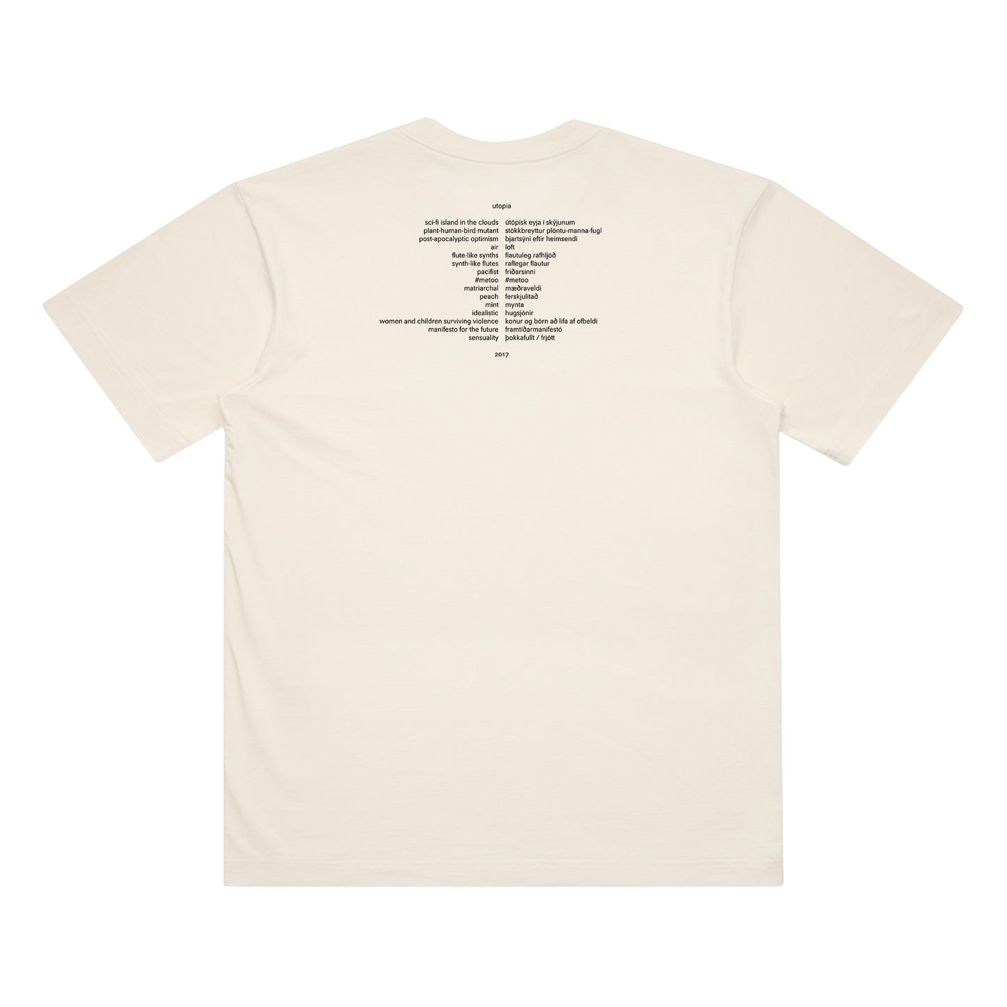 Official Utopia Album Cover T-Shirt (Ecru)