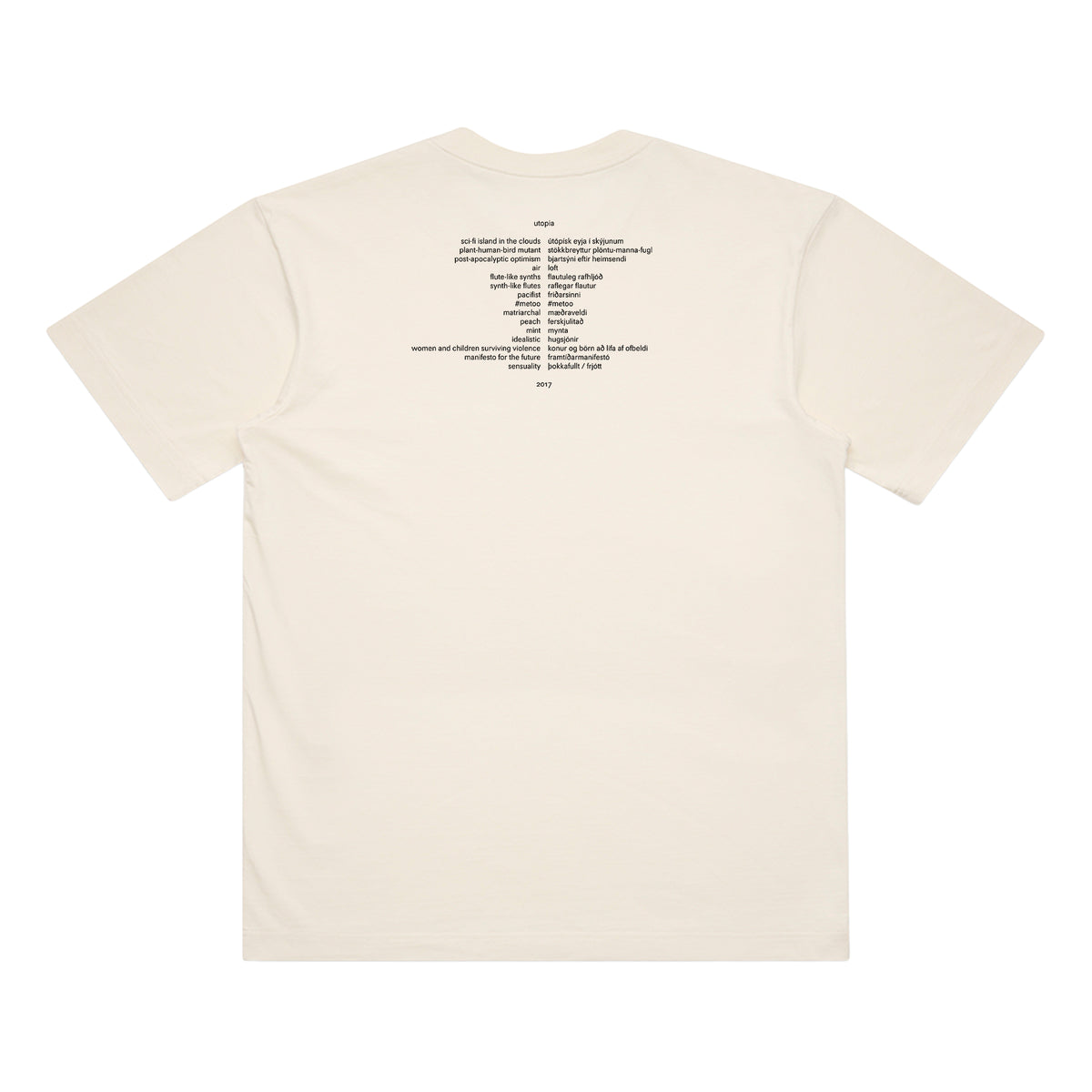 Official Utopia Album Cover T-Shirt (Ecru)