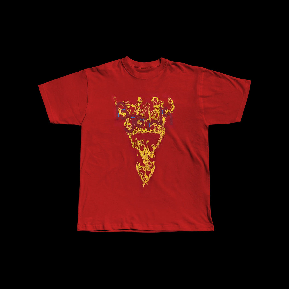 Official Björk T-Shirt - Volta Flames