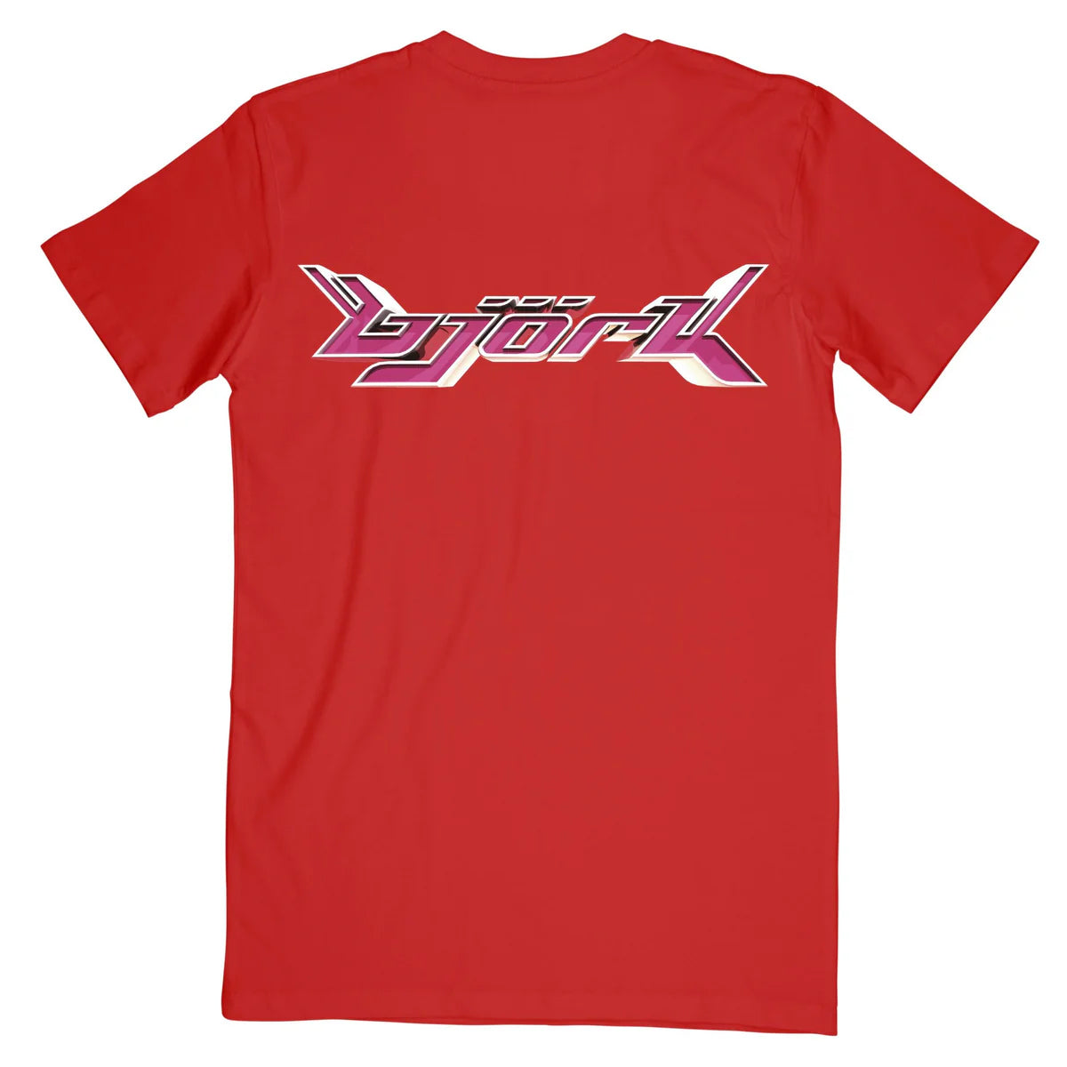 Official Björk T-Shirt - Army Of Me - Red